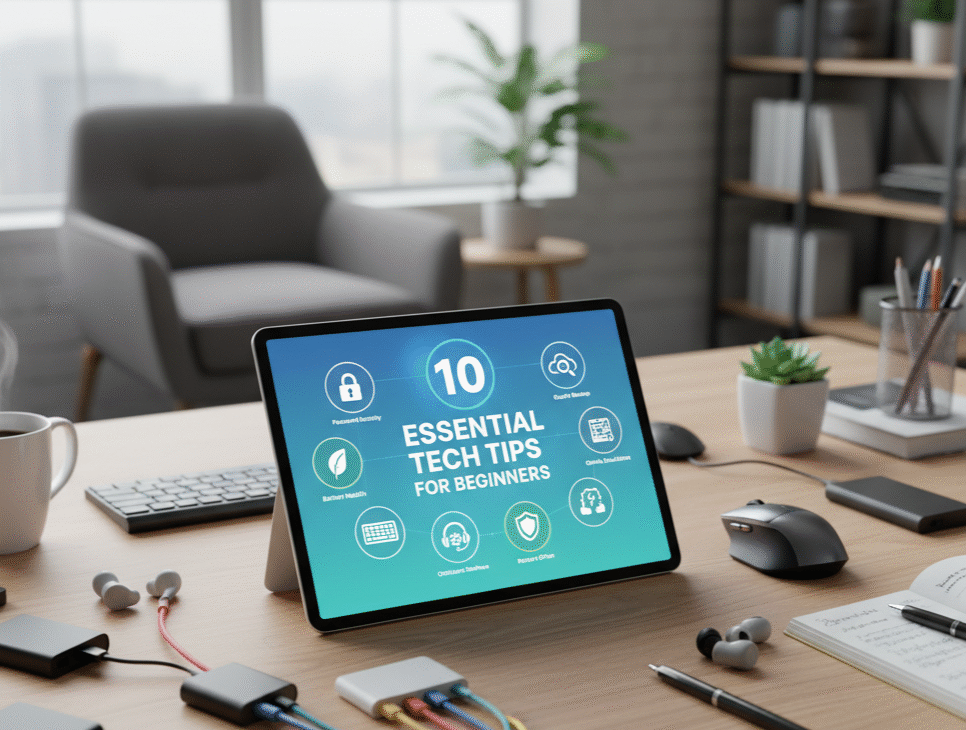 10 Essential Tech Tips for Beginners.