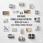 15 Home Organization Ideas for a Clutter-Free Space.