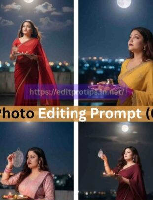 Karva Chauth Photo Editing Prompt (Google Gemini)100% Work