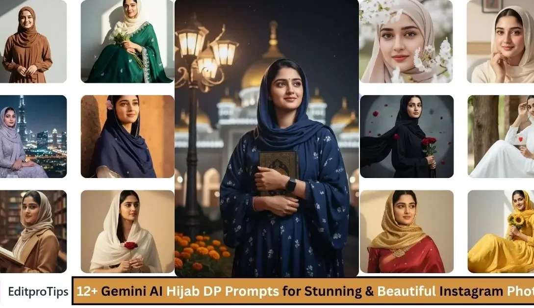 Top 12+ Gemini AI Hijab DP Prompts for Stunning & Beautiful Instagram Photos