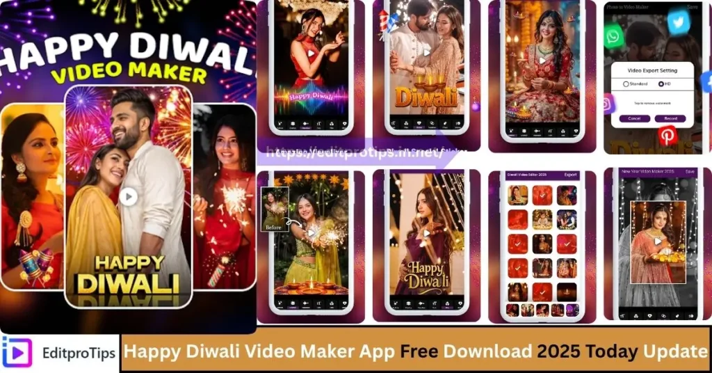 Happy Diwali Video Maker App Free Download 2025 Today Update