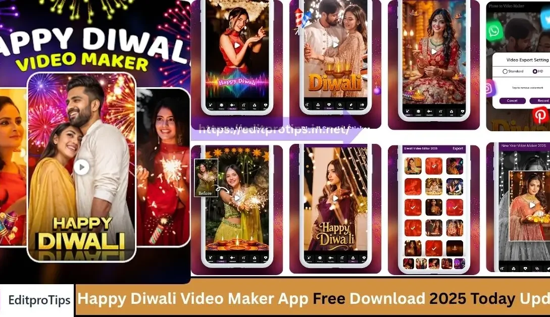 Happy Diwali Video Maker App Free Download 2025 Today Update