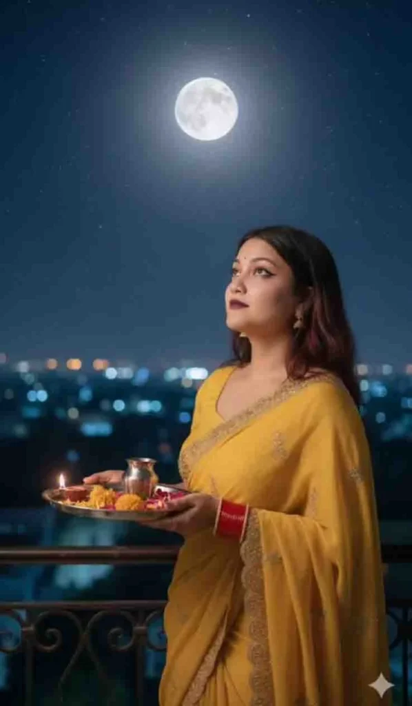 Karva Chauth Photo Editing Prompt (Google Gemini)