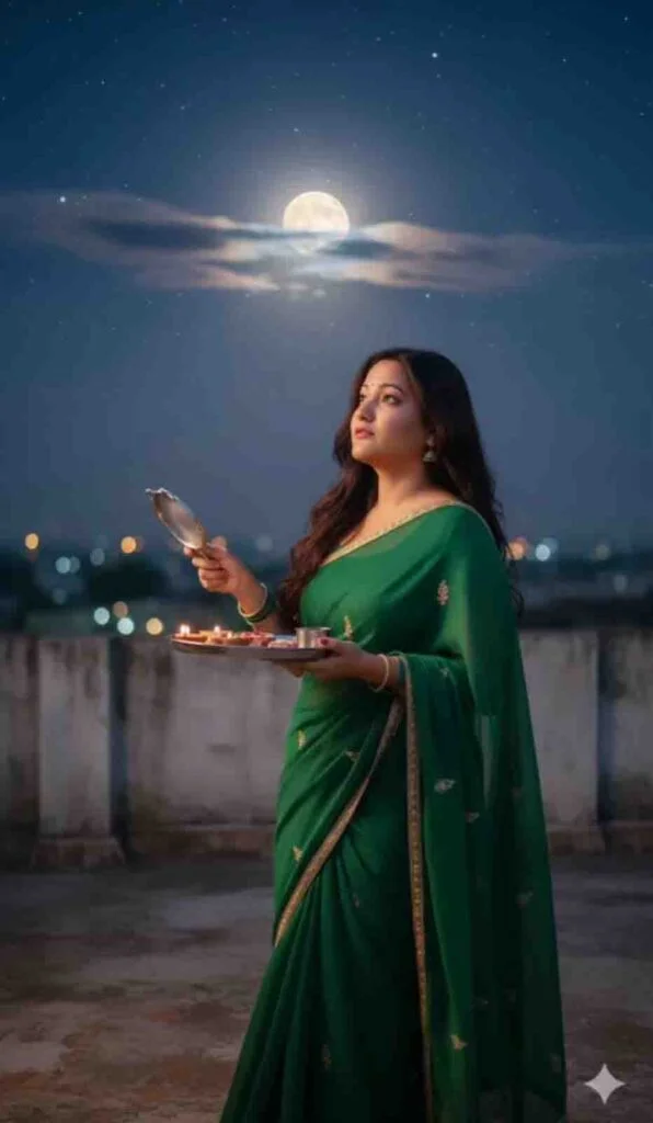 Karva Chauth Photo Editing Prompt (Google Gemini)