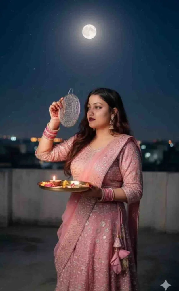 Karva Chauth Photo Editing Prompt (Google Gemini)