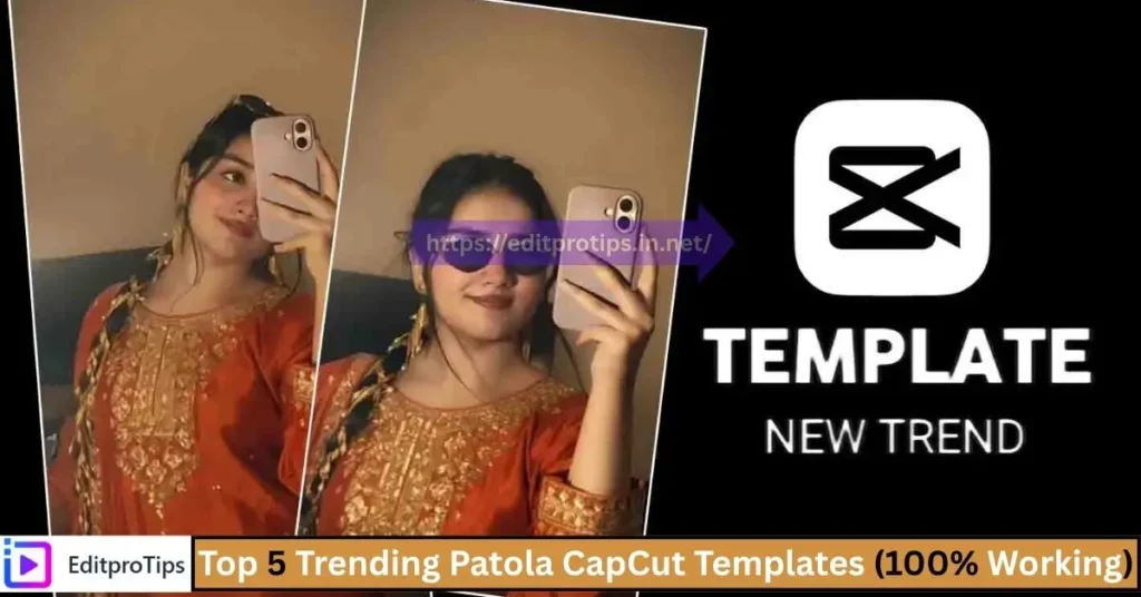 Top 5 Trending Patola CapCut Templates (100% Working)
