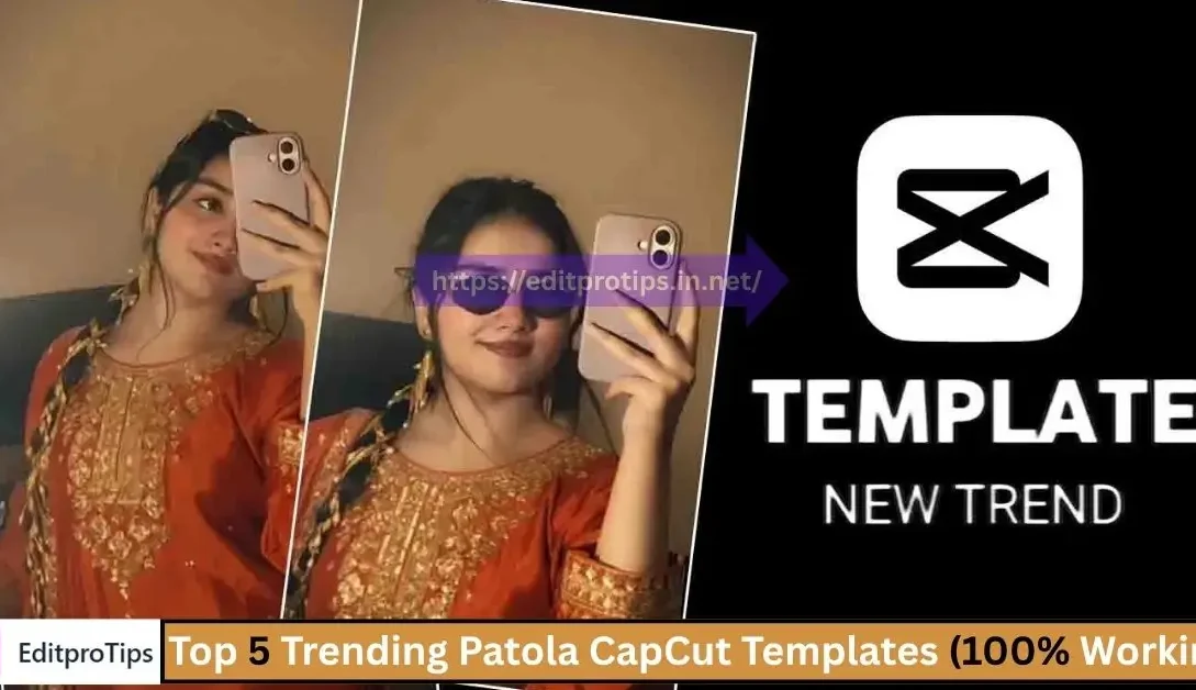 Top 5 Trending Patola CapCut Templates (100% Working)