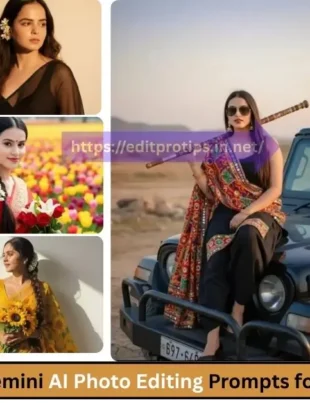 Google Gemini AI Photo Editing Prompts for Retro Indian Girl 2025 – Complete Guide