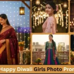 Happy Diwali Girls Photo Prompts 2025