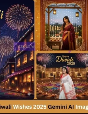Happy Diwali Wishes 2025 Gemini AI Image Prompts 100% workig