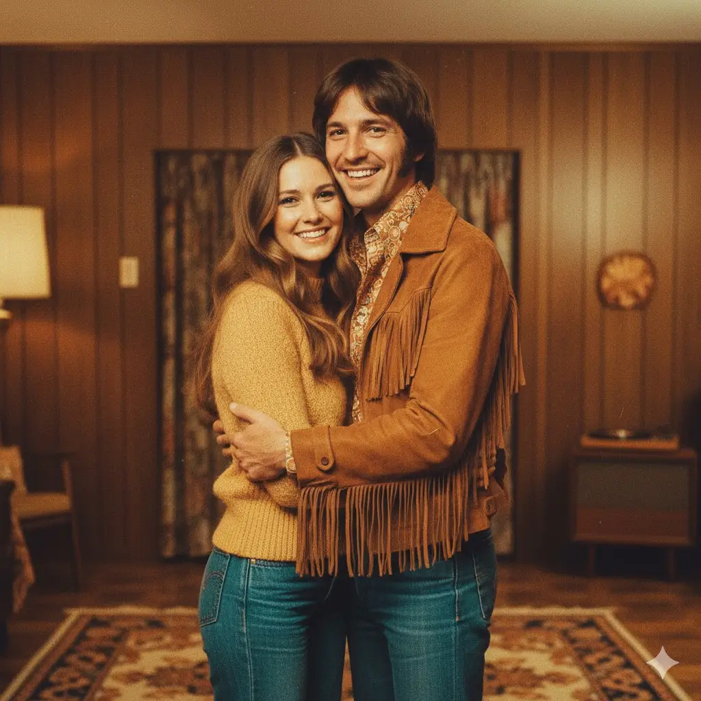 Best Prompts for Gemini AI Retro Style Couple Photo