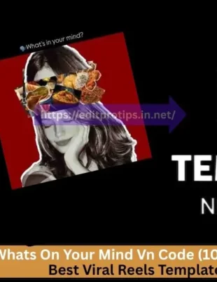 Whats On Your Mind Vn Code (100% Working) – Best Viral Reels Template 2026