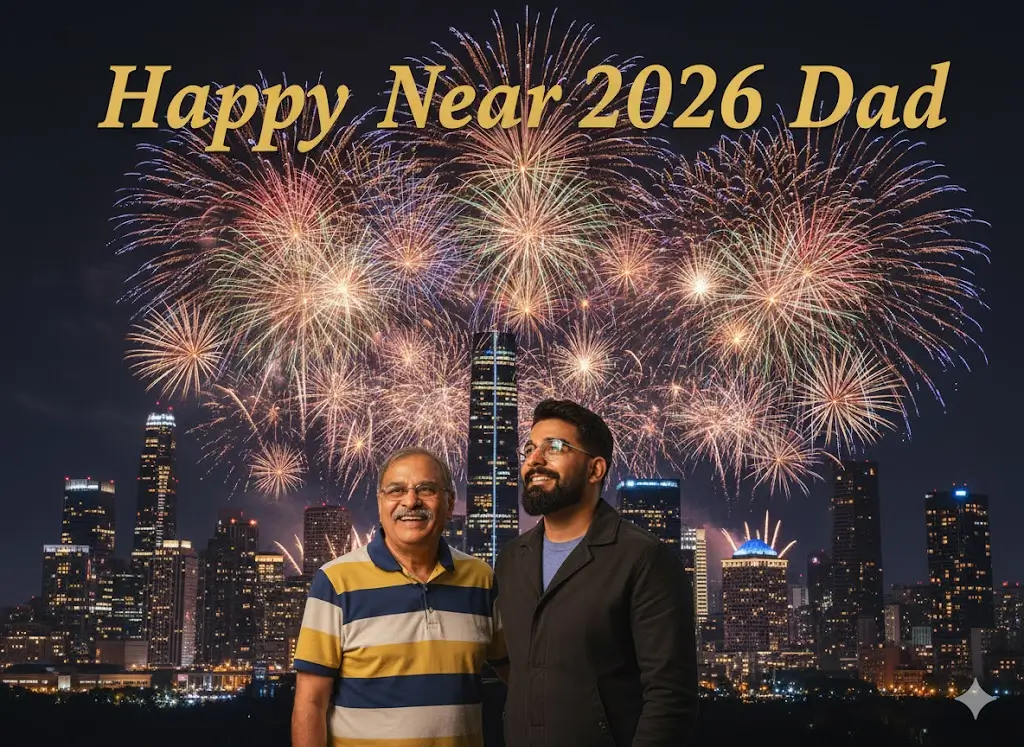 Happy New Year Wishes Dad
