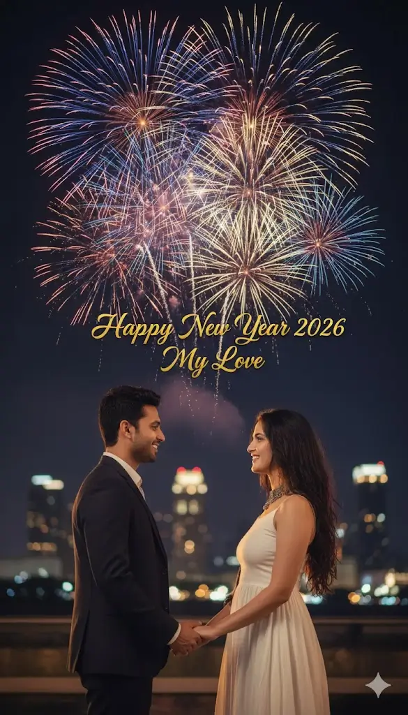 Happy New Year 2026 Wishes Wife
