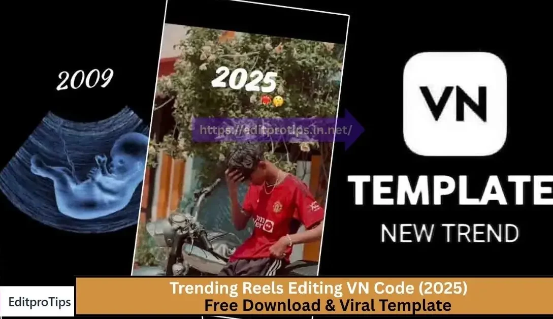 Trending Reels Editing VN Code (2025) Free Download & Viral Template