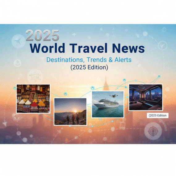 World Travel News Destinations, Trends & Alerts (2025 Edition).