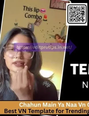 Chahun Main Ya Naa Vn Code (100% Working) – Best VN Template for Trending Reels 2025