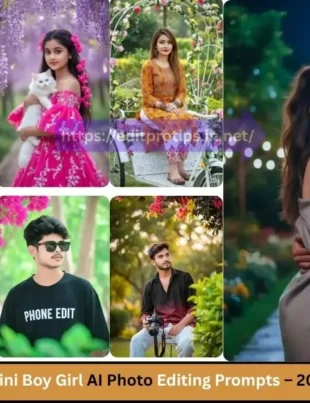 Google Gemini Boy Girl AI Photo Editing Prompts – 200+ Creative Ideas for Realistic Photos (2025)